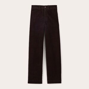 Everlane Women's Sailor Pant in Corduroy in Black, Size 12